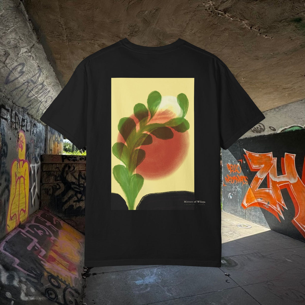 NAAR — FIRE · VII QIYAM — Standing - Unisex Garment-Dyed T-shirt