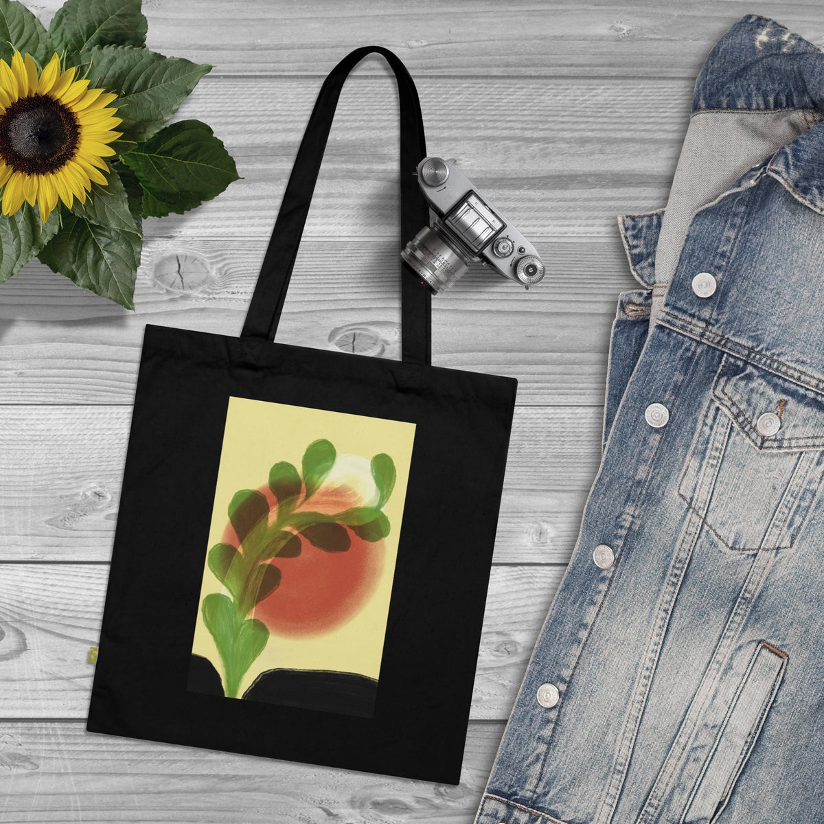 NAAR — FIRE · VII QIYAM — Standing - Organic Cotton Tote Bag